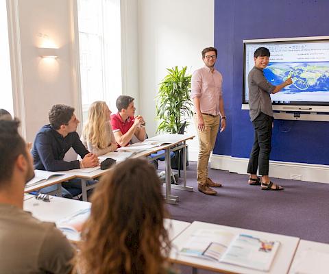 Cours de langue à Londres