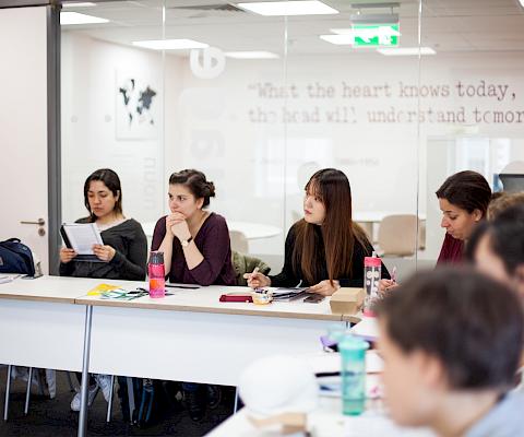 Classe d'anglais école de langue EC Dublin