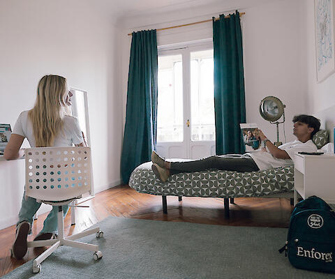 Résidence d'étudiant à Madrid