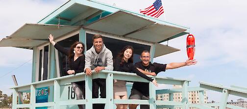 Ecole de langue Santa Monica Beach EC