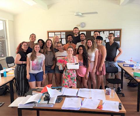 Formation d'anglais à Byron Bay en Australie